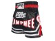 Lumpinee Muay Thai Shorts - Thaiboxhosen : LUM-036 Schwarz